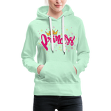 Princess - Frauen Premium Hoodie - helles Mintgrün