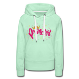 Princess - Frauen Premium Hoodie - helles Mintgrün