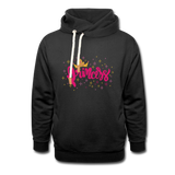 Princess - Frauen Schalkragen Hoodie - Schwarz