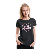 Girl Power - Frauen Premium T-Shirt - Schwarz