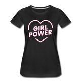 Girl Power - Frauen Premium T-Shirt - Schwarz