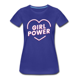 Girl Power - Frauen Premium T-Shirt - Königsblau