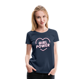 Girl Power - Frauen Premium T-Shirt - Navy