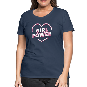 Girl Power - Frauen Premium T-Shirt - Hellrosa