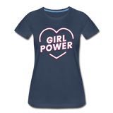 Girl Power - Frauen Premium T-Shirt - Navy