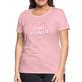 Girl Power - Frauen Premium T-Shirt - Hellrosa