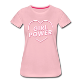 Girl Power - Frauen Premium T-Shirt - Hellrosa