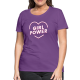 Girl Power - Frauen Premium T-Shirt - Lila