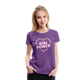 Girl Power - Frauen Premium T-Shirt - Lila