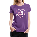 Girl Power - Frauen Premium T-Shirt - Lila