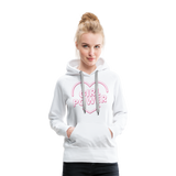 Girl Power - Frauen Premium Hoodie - Weiß