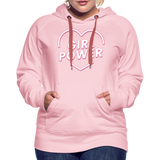 Girl Power - Frauen Premium Hoodie - Kristallrosa