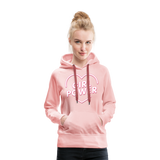 Girl Power - Frauen Premium Hoodie - Kristallrosa