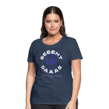 Seht Ihr das? - Frauen Premium T-Shirt - Navy