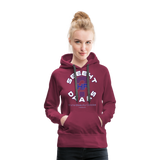 Seht Ihr Das Design Serie - Frauen Premium Hoodie - Bordeaux