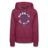 Seht Ihr Das Design Serie - Frauen Premium Hoodie - Bordeaux