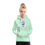 Seht Ihr Das Design Serie - Frauen Premium Hoodie - helles Mintgrün