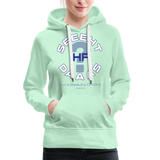 Seht Ihr Das Design Serie - Frauen Premium Hoodie - helles Mintgrün