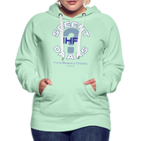 Seht Ihr Das Design Serie - Frauen Premium Hoodie - helles Mintgrün