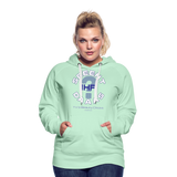 Seht Ihr Das Design Serie - Frauen Premium Hoodie - helles Mintgrün