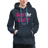 Seht Ihr Das Design - Frauen Premium Hoodie - Navy