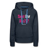 Seht Ihr Das Design - Frauen Premium Hoodie - Navy