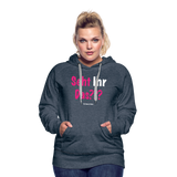 Seht Ihr Das Design - Frauen Premium Hoodie - Jeansblau