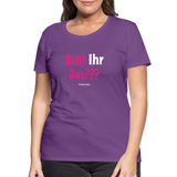 Seht Ihr Das Design Serie - Frauen Premium T-Shirt - Lila