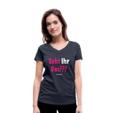 Seht Ihr Das Design Serie - Frauen Bio-T-Shirt mit V-Ausschnitt von Stanley & Stella - Navy