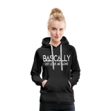 Basically - Frauen Premium Hoodie - Schwarz