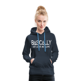 Basically - Frauen Premium Hoodie - Navy