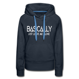 Basically - Frauen Premium Hoodie - Navy