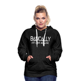 Basically - Frauen Premium Hoodie - Anthrazit