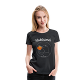 Frosch - Frauen Premium T-Shirt - Schwarz