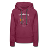 Frosch - Frauen Premium Hoodie - Bordeaux