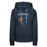 Frosch - Frauen Premium Hoodie - Navy