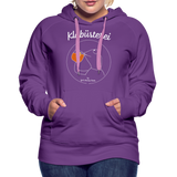 Frosch - Frauen Premium Hoodie - Purple