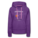 Frosch - Frauen Premium Hoodie - Purple