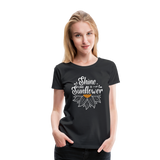 Sunflower - Frauen Premium T-Shirt - Schwarz