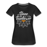 Sunflower - Frauen Premium T-Shirt - Schwarz