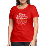 Sunflower - Frauen Premium T-Shirt - Rot