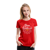 Sunflower - Frauen Premium T-Shirt - Rot