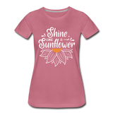 Sunflower - Frauen Premium T-Shirt - Malve