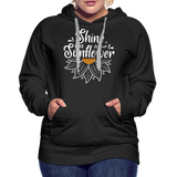 Sunflower - Frauen Premium Hoodie - Schwarz