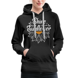 Sunflower - Frauen Premium Hoodie - Schwarz