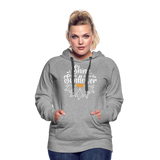 Sunflower - Frauen Premium Hoodie - Grau meliert