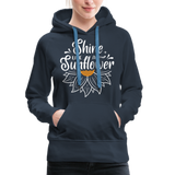 Sunflower - Frauen Premium Hoodie - Navy