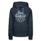 Sunflower - Frauen Premium Hoodie - Navy