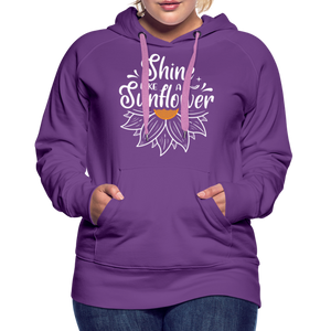 Sunflower - Frauen Premium Hoodie - Purple