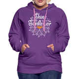 Sunflower - Frauen Premium Hoodie - Purple